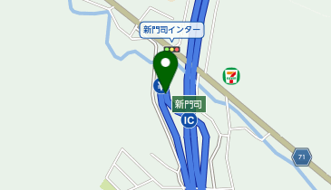 九州自動車道 新門司IC 下り 入口の地図画像