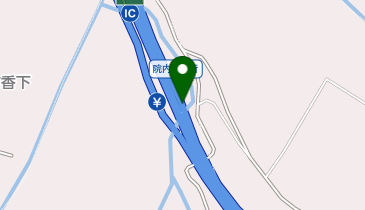 東九州自動車道 院内IC 下り 入口の地図画像