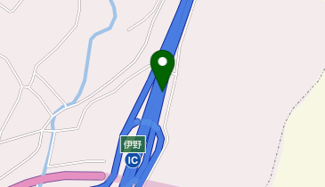 高知自動車道 伊野IC 下り 出口の地図画像