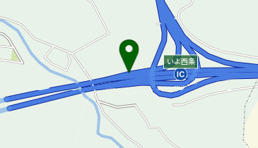 松山自動車道 いよ西条IC 上り 出口の地図画像