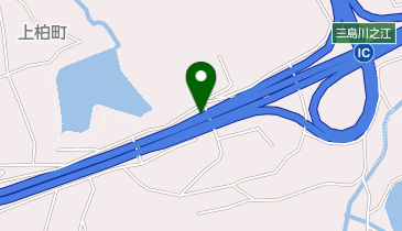 松山自動車道 三島川之江IC 上り 出口の地図画像