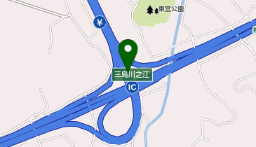 松山自動車道 三島川之江IC 下り 入口の地図画像