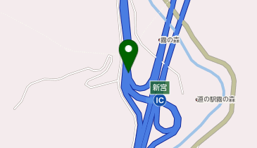 高知自動車道 新宮IC 上り 入口の地図画像