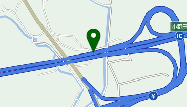 山陽自動車道 小野田IC 上り 出口の地図画像