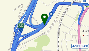 山陽自動車道 大竹IC 下り 入口の地図画像