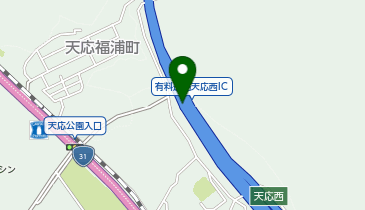 広島呉道路 天応西IC 上り 入口の地図画像