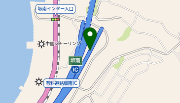 広島呉道路 坂南IC 下り 入口の地図画像