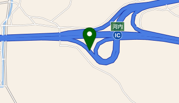 山陽自動車道 河内IC 下り 入口の地図画像