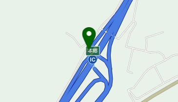 山陽自動車道 本郷IC 上り 入口の地図画像