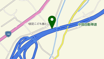 中国自動車道 戸河内IC 上り 入口の地図画像