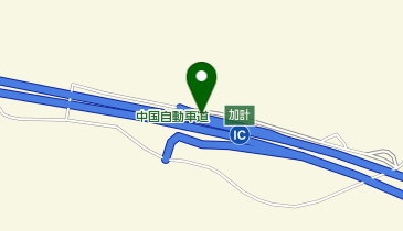 中国自動車道 加計スマートIC 上り 入口の地図画像