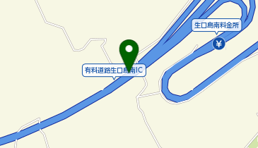 西瀬戸自動車道 生口島南IC 上り 出口の地図画像