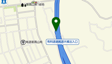 西瀬戸自動車道 尾道大橋出入口 上り 入口の地図画像