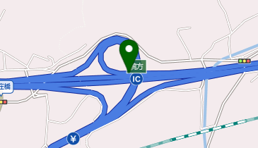 山陽自動車道 鴨方IC 上り 入口の地図画像