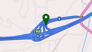 徳島自動車道 美馬IC 上り 入口の地図画像