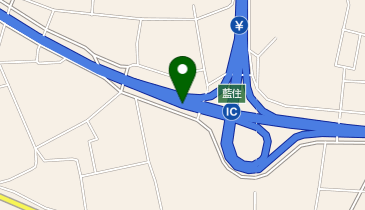 徳島自動車道 藍住IC 下り 入口の地図画像