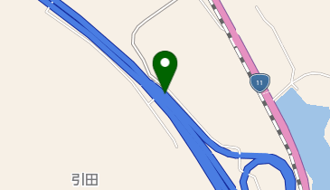 高松自動車道 引田IC 上り 出口の地図画像