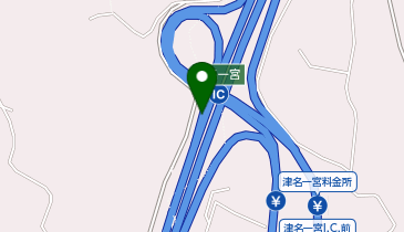 神戸淡路鳴門自動車道 津名一宮IC 上り 出口の地図画像