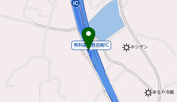 湯浅御坊道路 有田南IC 上り 出口の地図画像