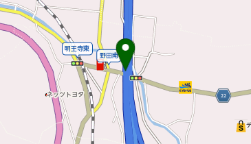 阪和自動車道 有田IC 上り 入口の地図画像