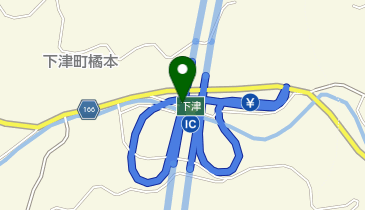 阪和自動車道 下津IC 上り 入口の地図画像