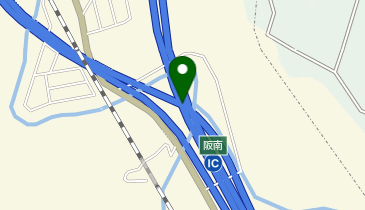 阪和自動車道 阪南IC 下り 入口の地図画像