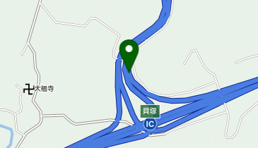 阪和自動車道 貝塚IC 上り 入口の地図画像