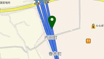 阪和自動車道 岸和田和泉IC 下り 入口の地図画像