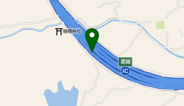 南阪奈道路 葛城IC 上り 入口の地図画像