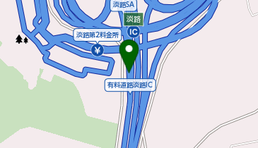 神戸淡路鳴門自動車道 淡路IC 上り 出口の地図画像