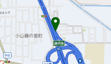 西名阪自動車道 藤井寺IC 下り 出口の地図画像