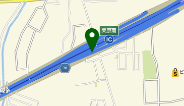 阪和自動車道(均一区間) 美原南IC 下り 入口の地図画像