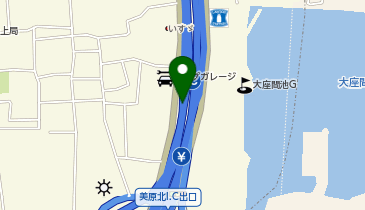 阪和自動車道(均一区間) 美原北IC 上り 入口の地図画像