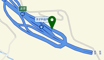 南阪奈道路 太子IC 上り 入口の地図画像