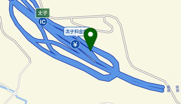 南阪奈道路 太子IC 下り 入口の地図画像