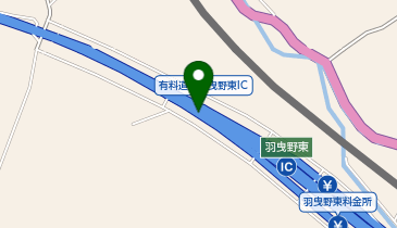 南阪奈道路 羽曳野東IC 上り 入口の地図画像