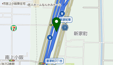 近畿自動車道 東大阪南IC 下り 入口の地図画像