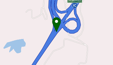 紀勢自動車道 大宮大台IC 下り 入口の地図画像