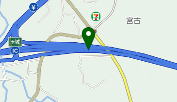 伊勢自動車道 玉城IC 上り 出口の地図画像