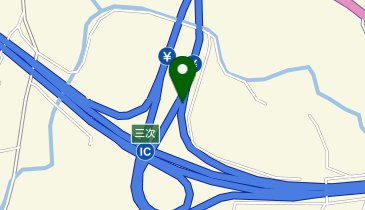 中国自動車道 三次IC 上り 入口の地図画像