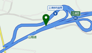 山陰道(江津-浜田) 江津西IC 上り 出口の地図画像