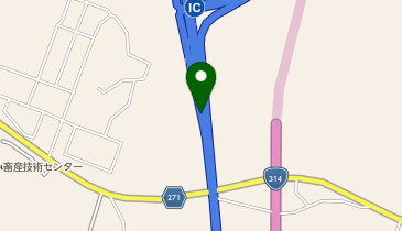 松江自動車道(無料区間) 三刀屋木次IC 下り 出口の地図画像