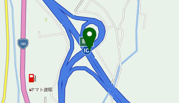 中国自動車道 新見IC 上り 入口の地図画像