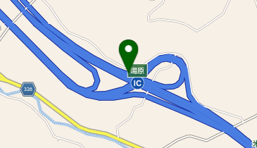 米子自動車道 湯原IC 上り 出口の地図画像