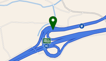 米子自動車道 蒜山IC 上り 入口の地図画像