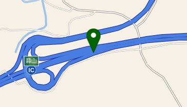 米子自動車道 蒜山IC 下り 出口の地図画像