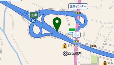 第二神明道路 玉津IC 上り 入口の地図画像