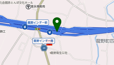 山陽自動車道 龍野IC 上り 入口の地図画像