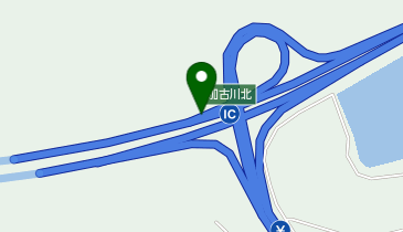 山陽自動車道 加古川北IC 上り 出口の地図画像