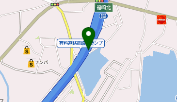 播但連絡有料道路 福崎北 上り 入口の地図画像